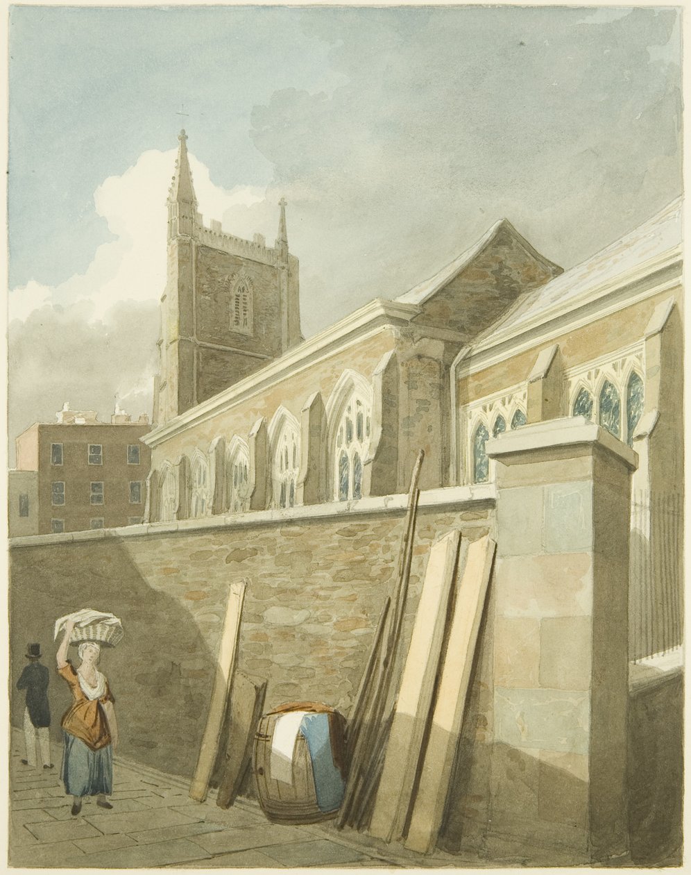 Mary-le-Port Church by Samuel Jackson