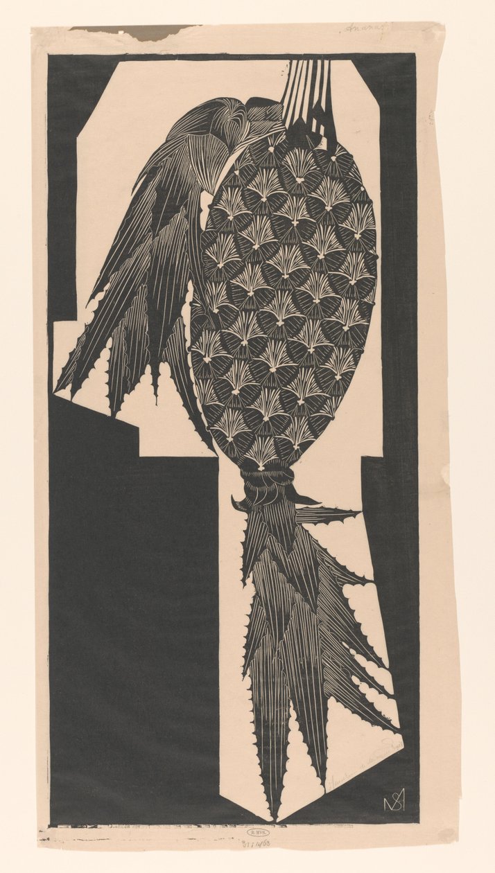 Pineapple by Samuel Jessurun de Mesquita (signed by artist)