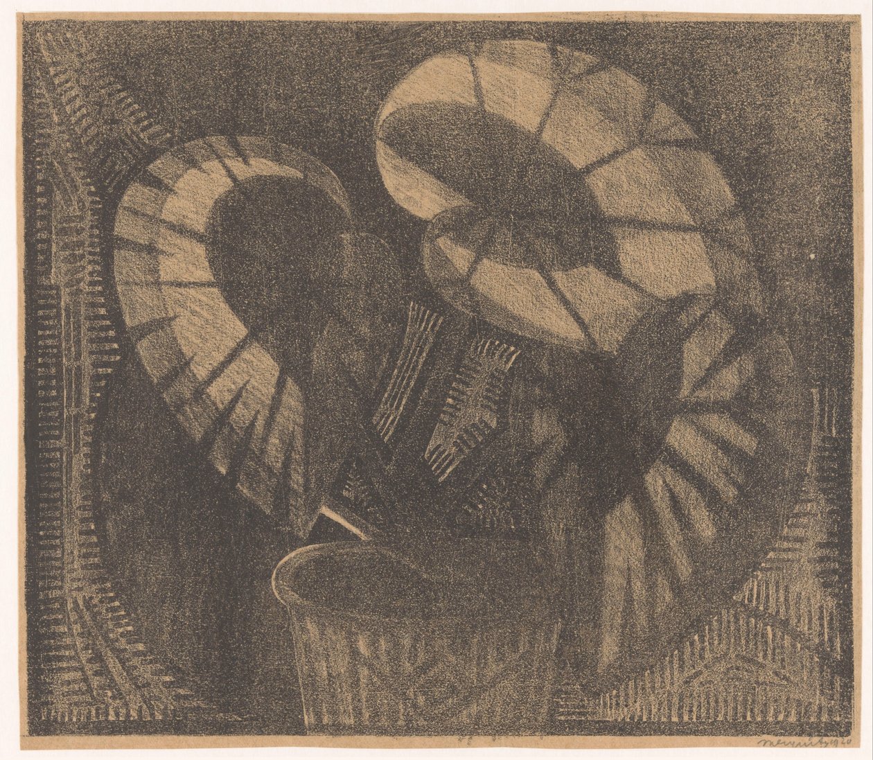 Begonia Leaf by Samuel Jessurun de Mesquita
