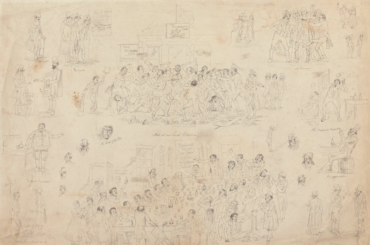 Notes at an Irish Election by Samuel Lover