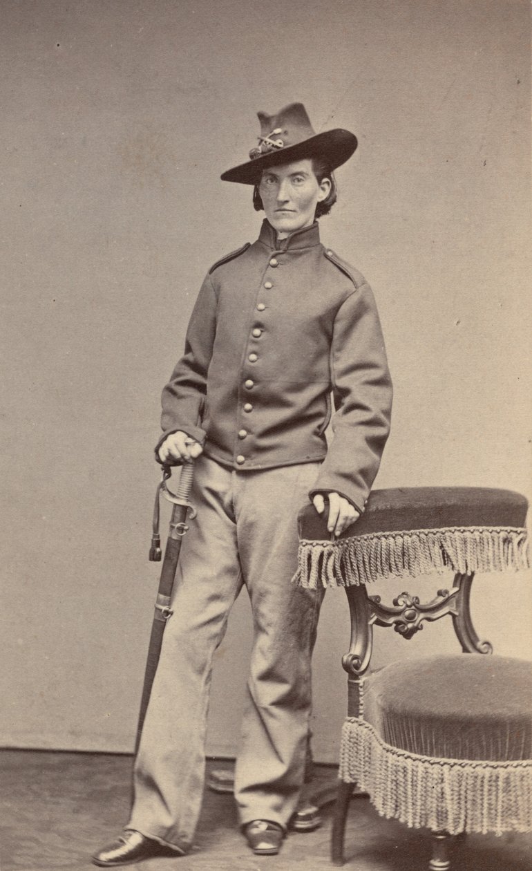 Frances Clayton, c. 1865 by Samuel Masury