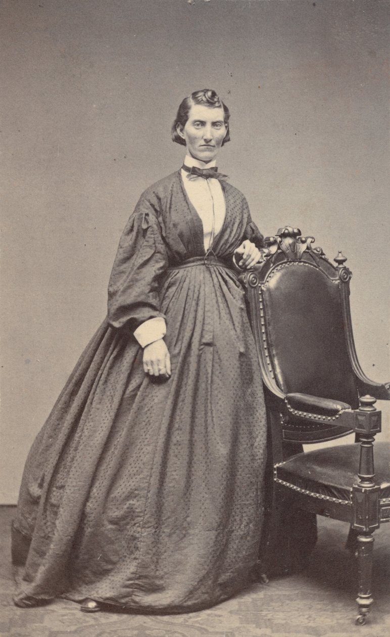 Frances Clayton, c. 1865 by Samuel Masury