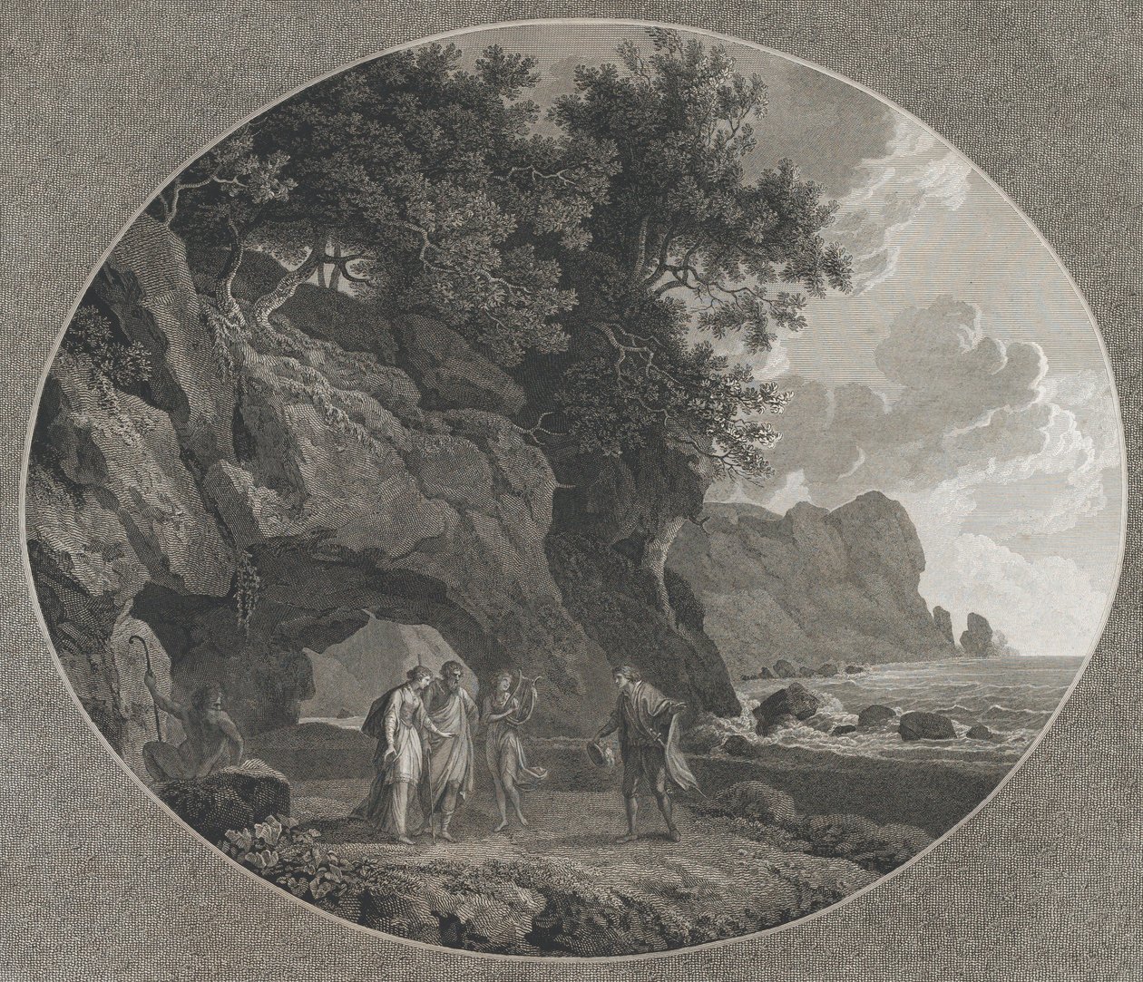 The Tempest, Act I: Ferdinand and Miranda by Samuel Middiman