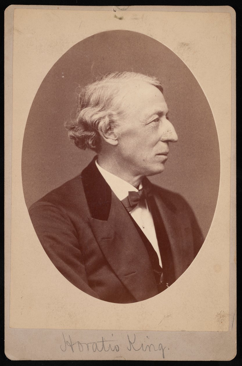 Portrait of Horatio King, 1811-1897, Between 1876 and 1880 by Samuel Montague Fassett