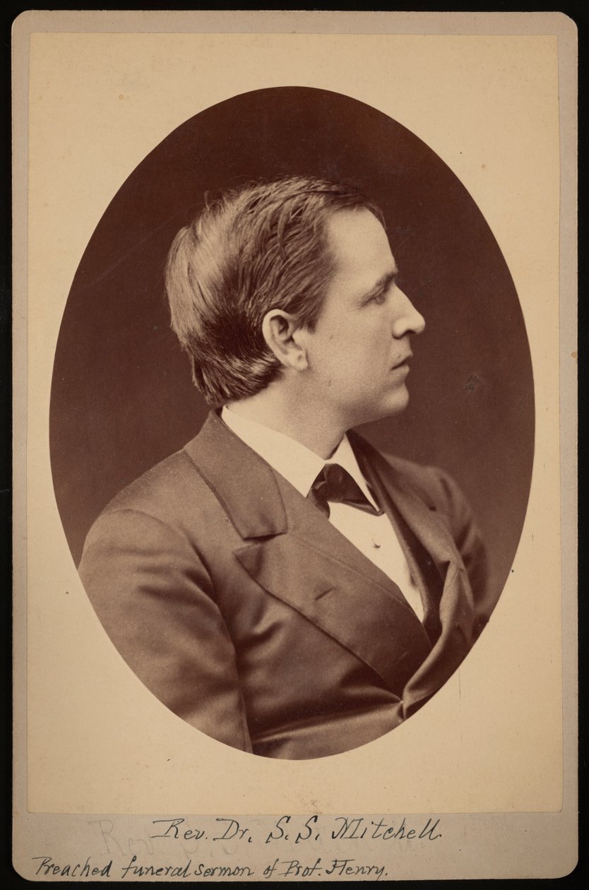 Portrait of Rev. Samuel Swain Mitchell by Samuel Montague Fassett