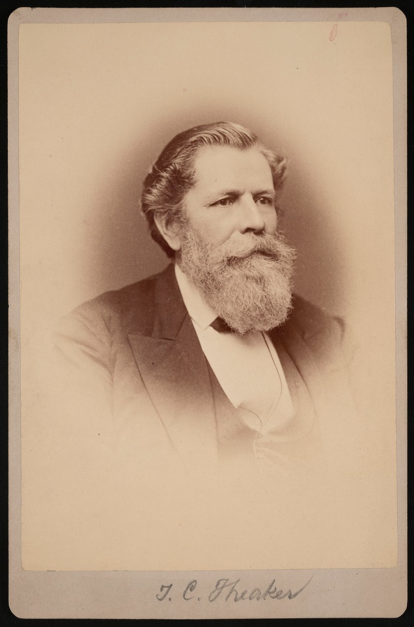 Portrait of Thomas Clarke Theaker 1812-1883, Between 1876 and 1880 by Samuel Montague Fassett