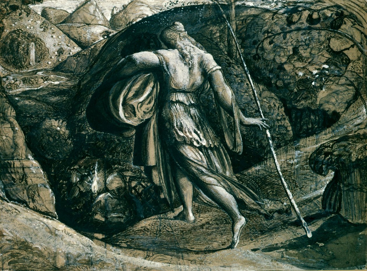 Ruth Returned from Gleaning by Samuel Palmer by Samuel Palmer