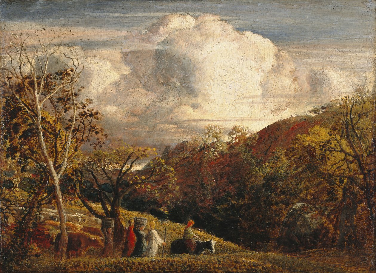 The Bright Cloud by Samuel Palmer