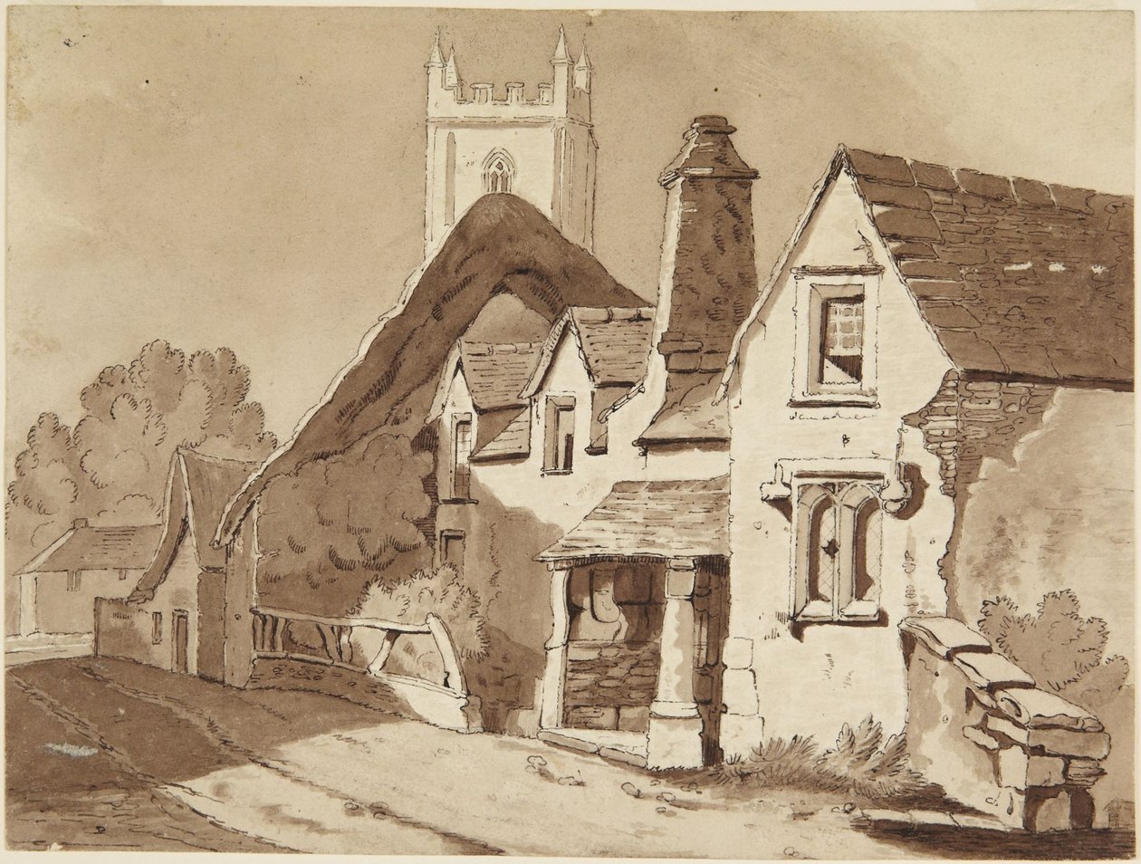 Houses by Samuel Prout