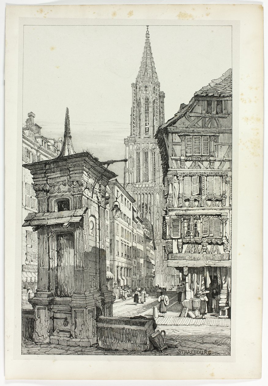 Strasbourg by Samuel Prout