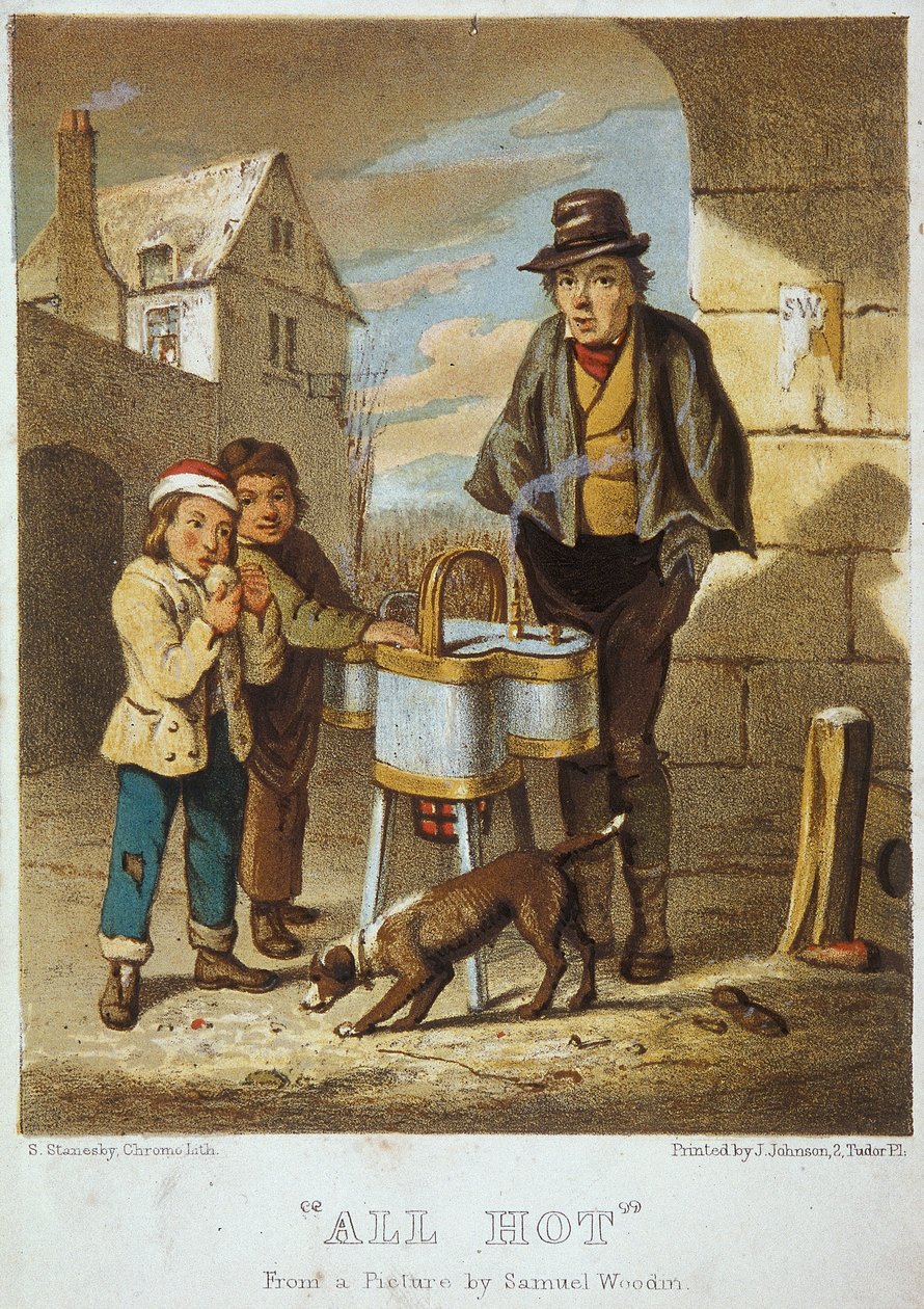 All Hot, Cries of London, 1804 by Samuel Stanesby