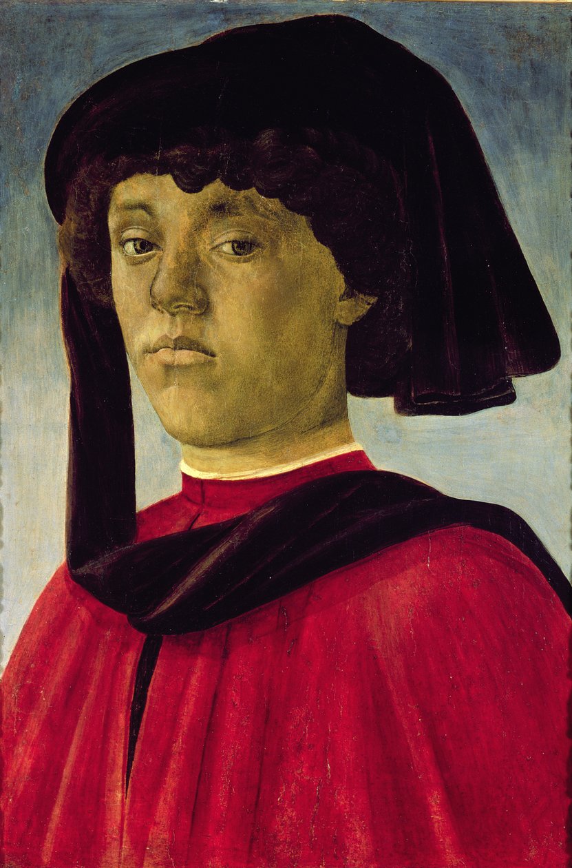 Portrait of a Young Man by Sandro Botticelli