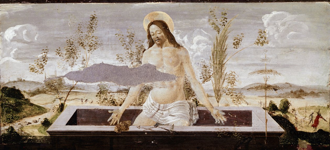 Pieta (detail) by Sandro Botticelli