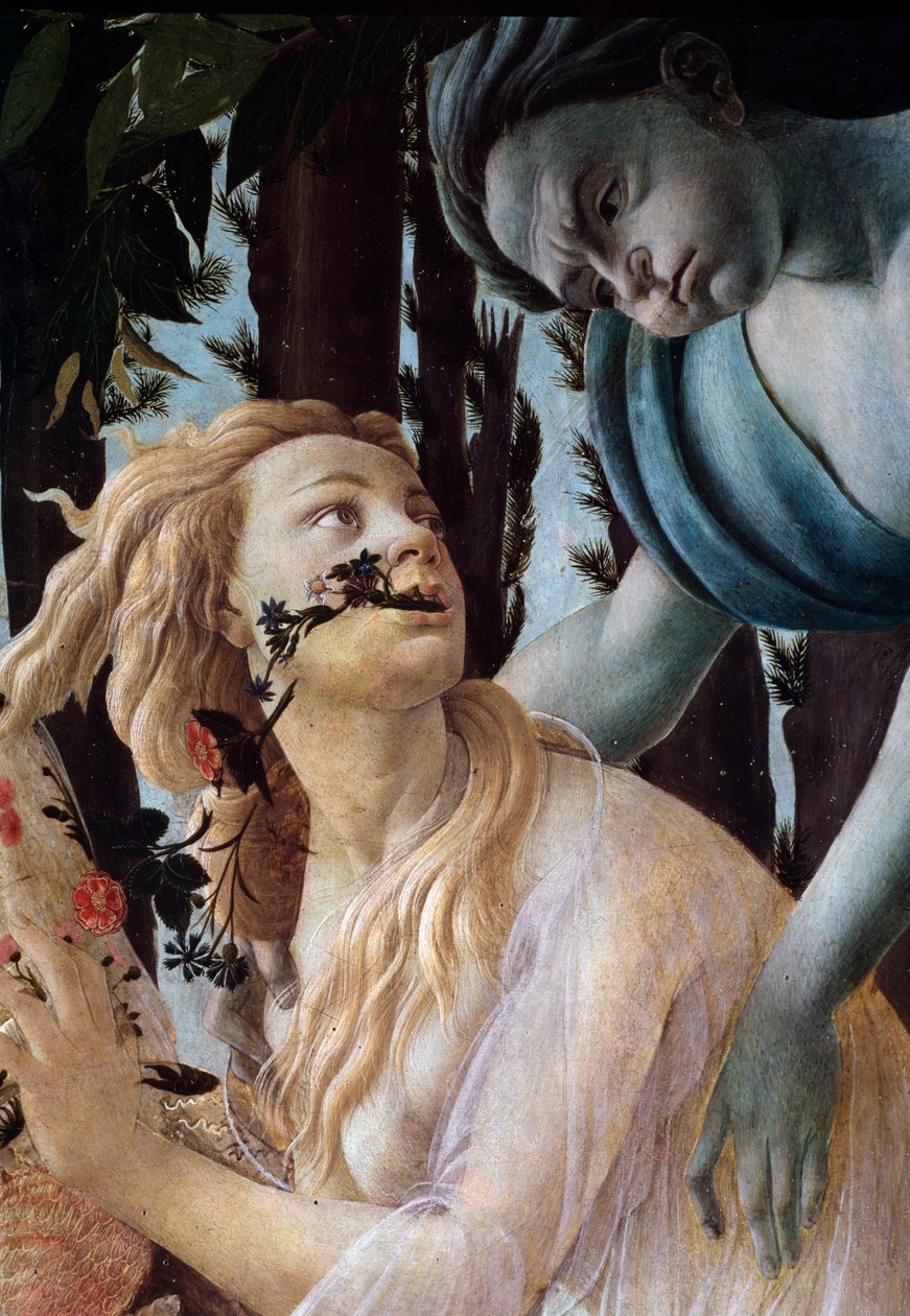 The Spring (Detail) by Sandro Botticelli: Fine art print