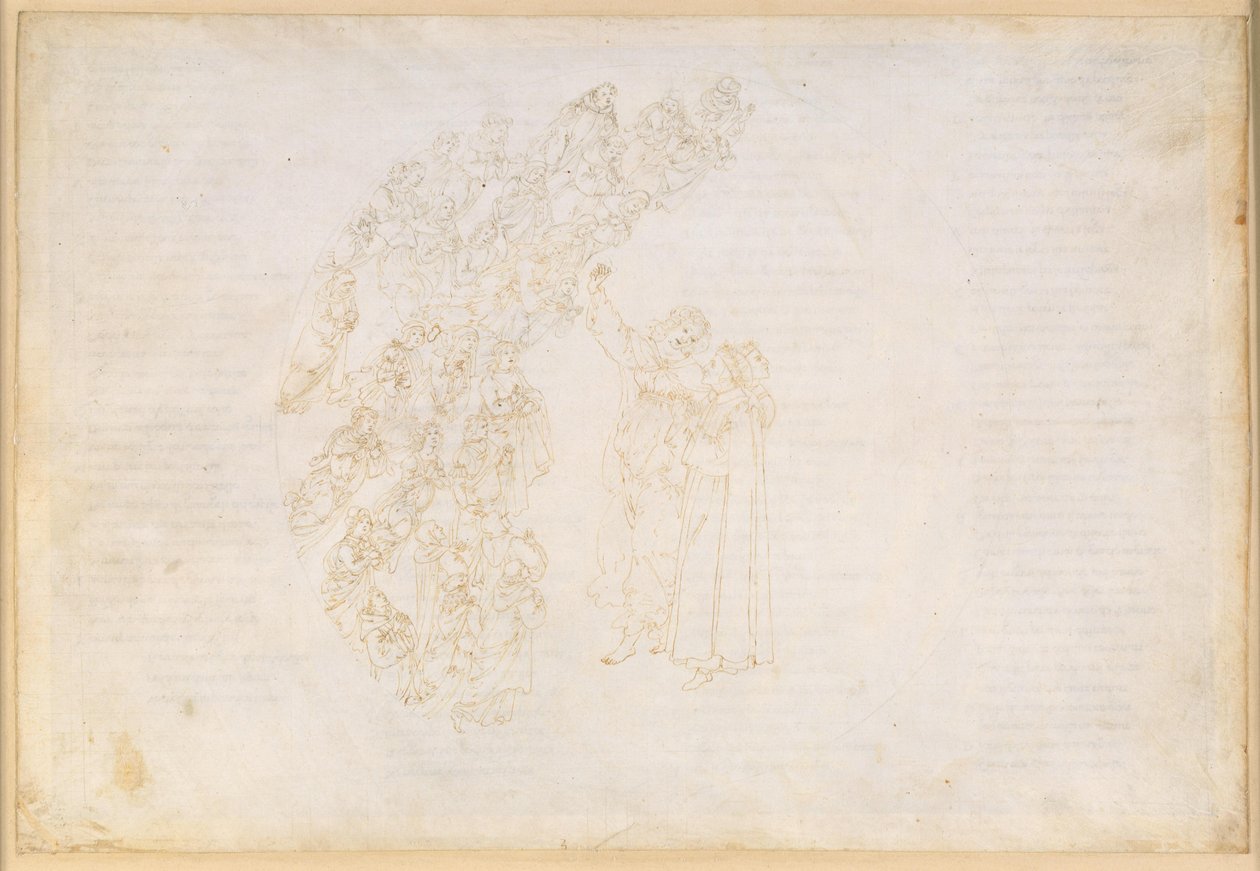 The Divine Comedy, Paradise III. First Planetary Sphere (Moon Sky): Appearance of the Souls Once Hindered from Fulfilling a Vow; Dante