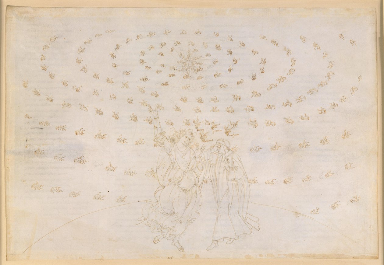 The Divine Comedy, Paradiso XXVI. Eighth Sphere (Fixed Stars): John Questions Dante on the Third Theological Virtue, Love; Dante