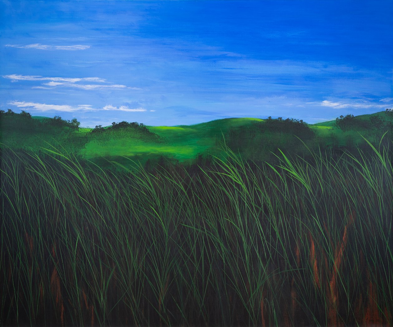 Rolling Hills, 2022 by Sandy Iseli