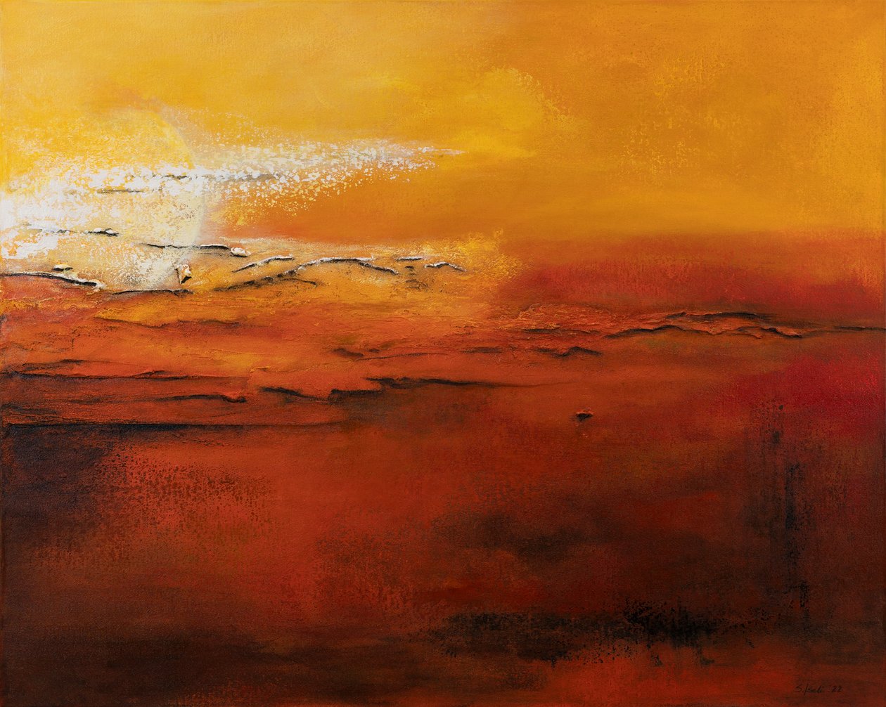 Sunset, 2022 by Sandy Iseli