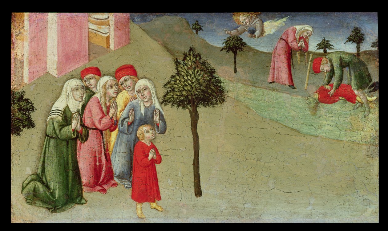 The Miracle of San Bernardino by Sano di Pietro