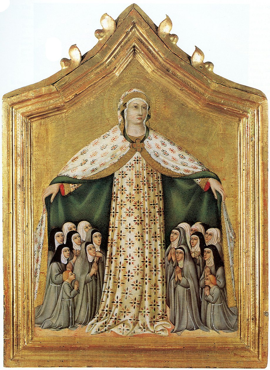 Madonna of Mercy by Sano di Pietro