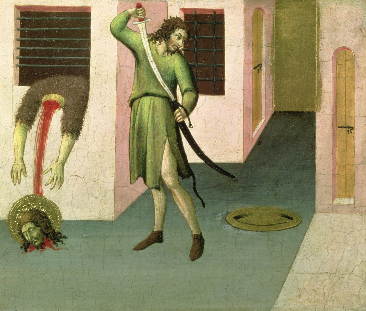The Beheading of St. John the Baptist by Sano di Pietro