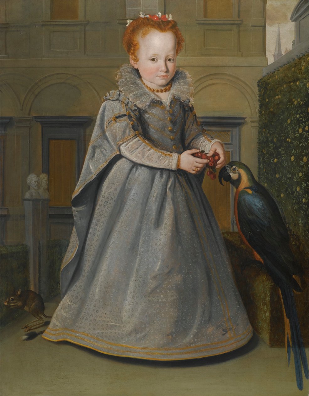 Portrait of Lucrezia, Daughter of Niccolò di Sinibaldo Gaddi by Santi di Tito