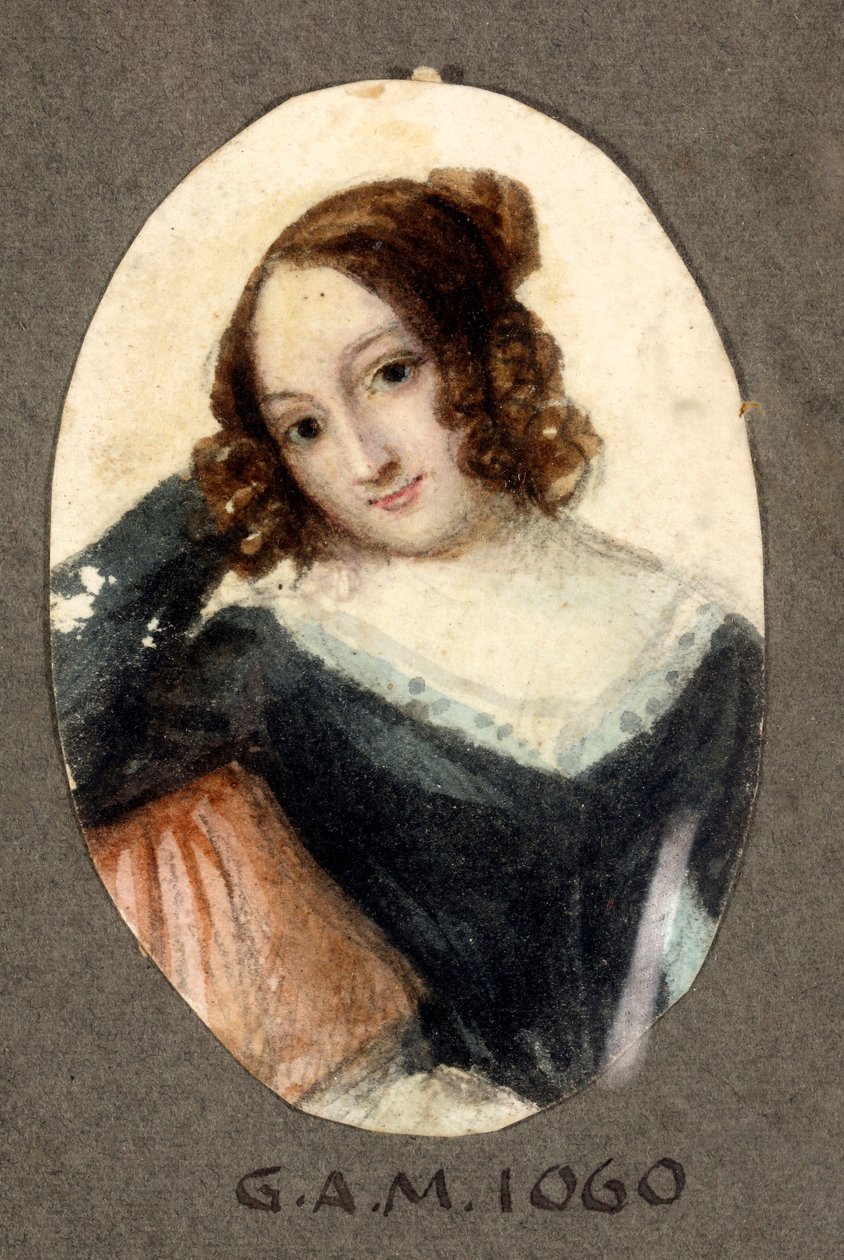 Young Girl with a Spy Smile by Santo Panario