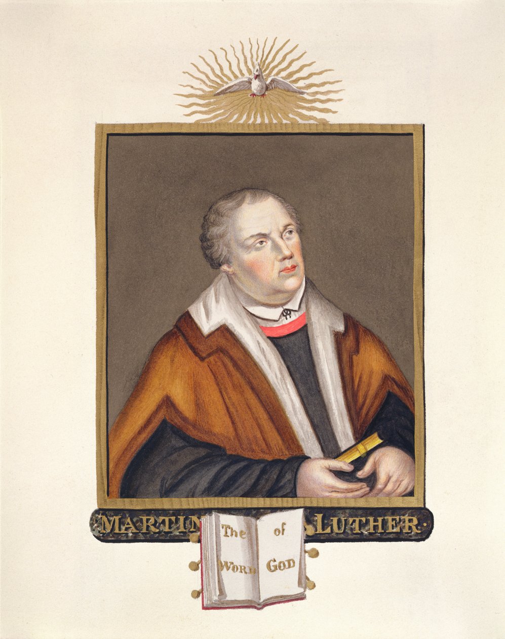Portrait of Martin Luther (from 