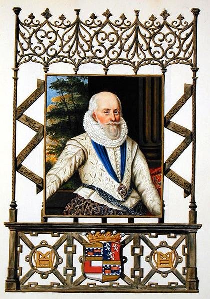 Portrait of Edward Somerset 4th Earl of Worcester from 