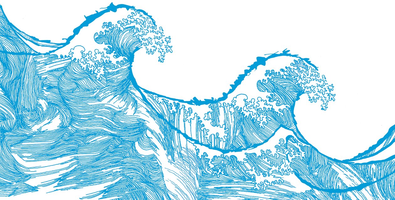 Kanagawa Wave, 2009 by Sarah Hough