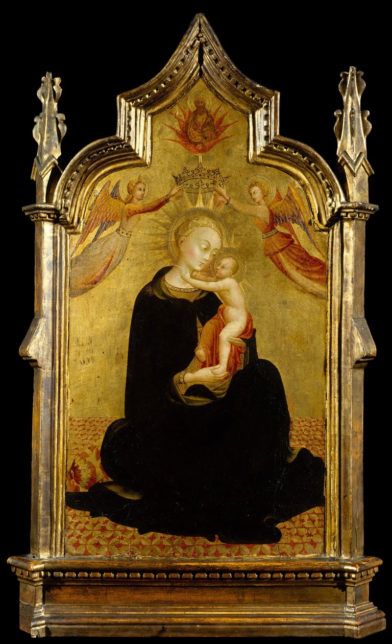 Madonna and Child with Angels by Sassetta