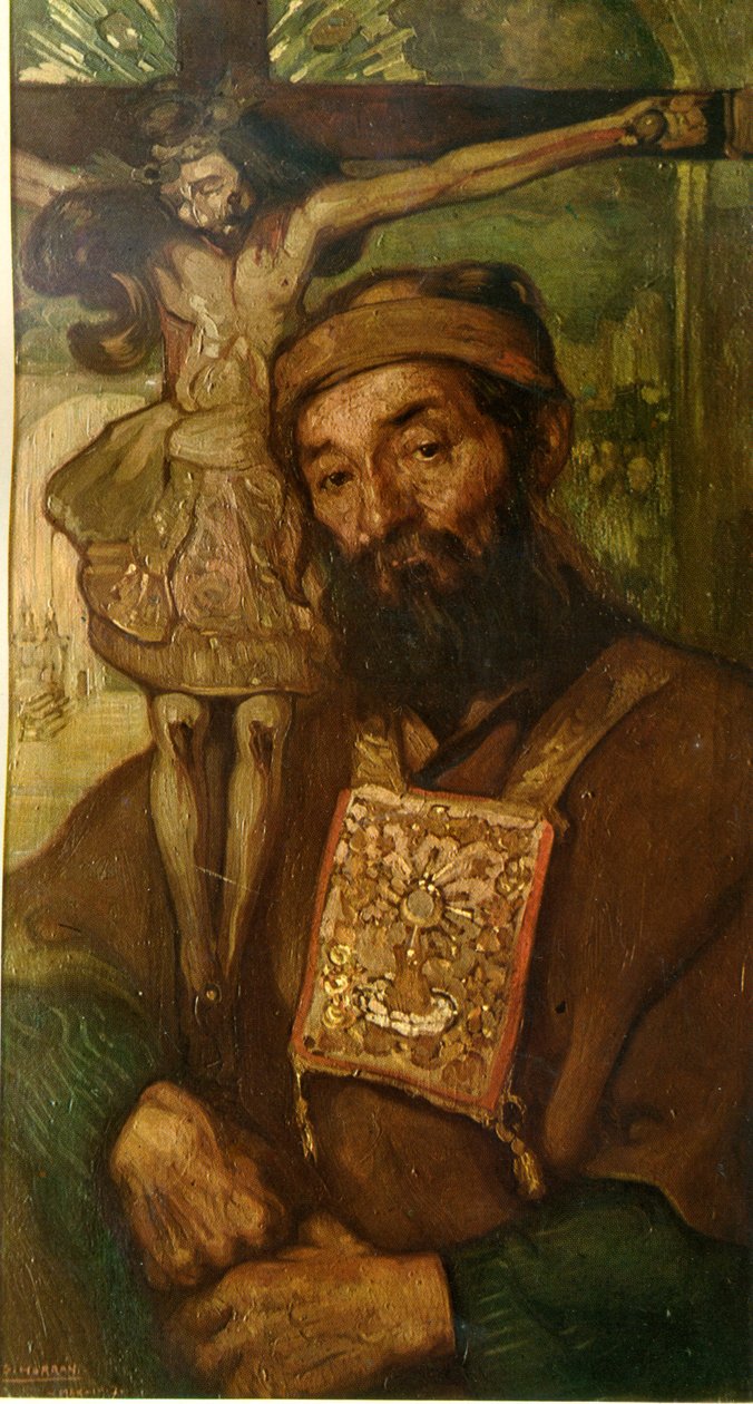 The Cofrade of San Miguel by Saturnino Herrán by Saturnino Herrán