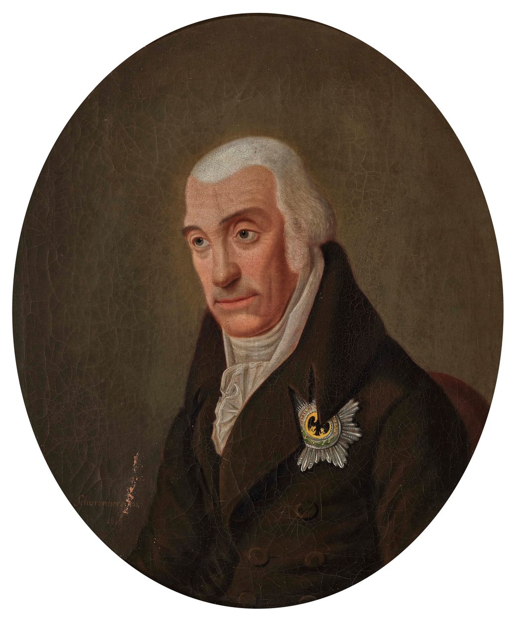 Portrait of Charles II, Grand Duke of Mecklenburg-Strelitz by Scharenberg