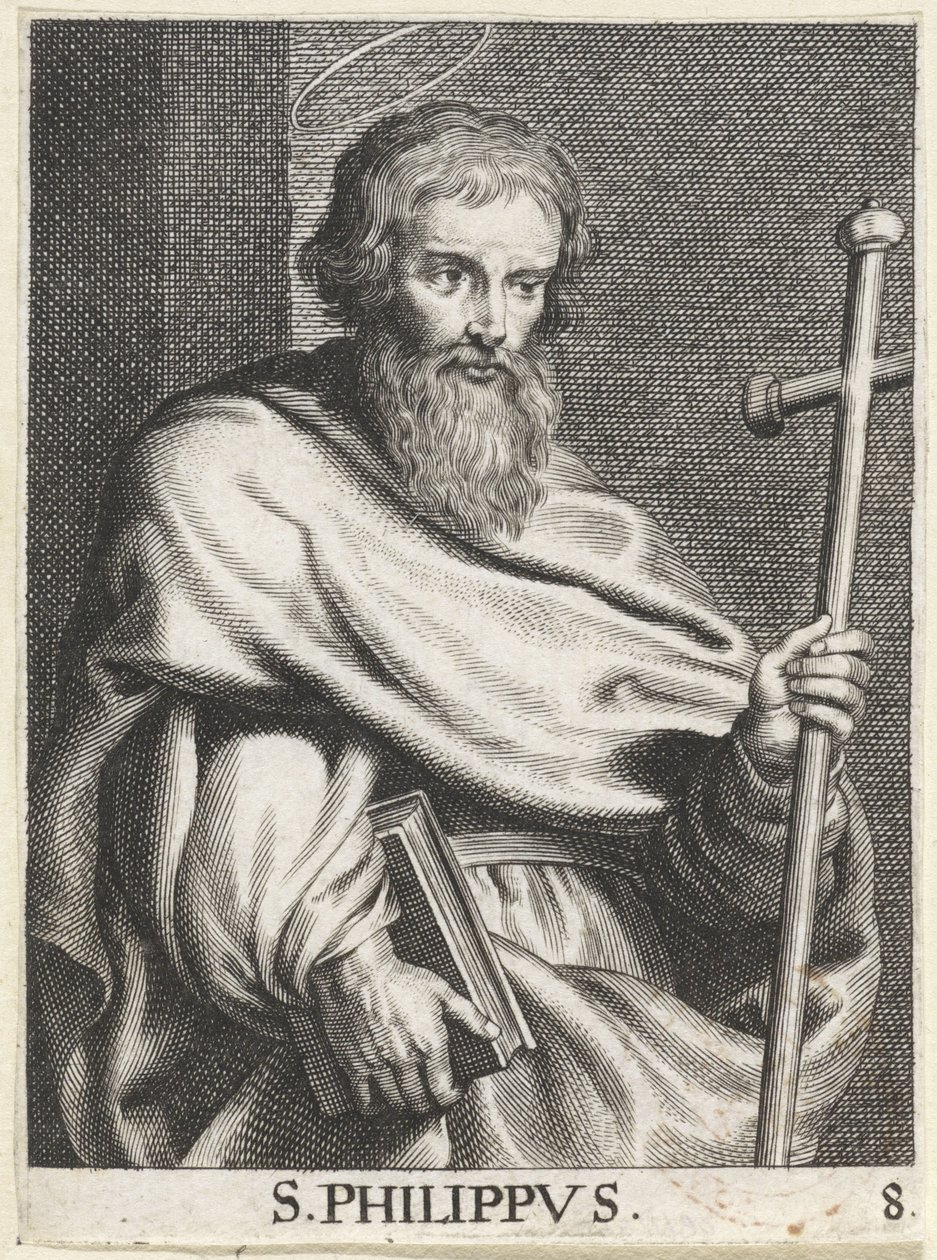 Saint Philip by Schelte Adamsz. Bolswert (possibly)