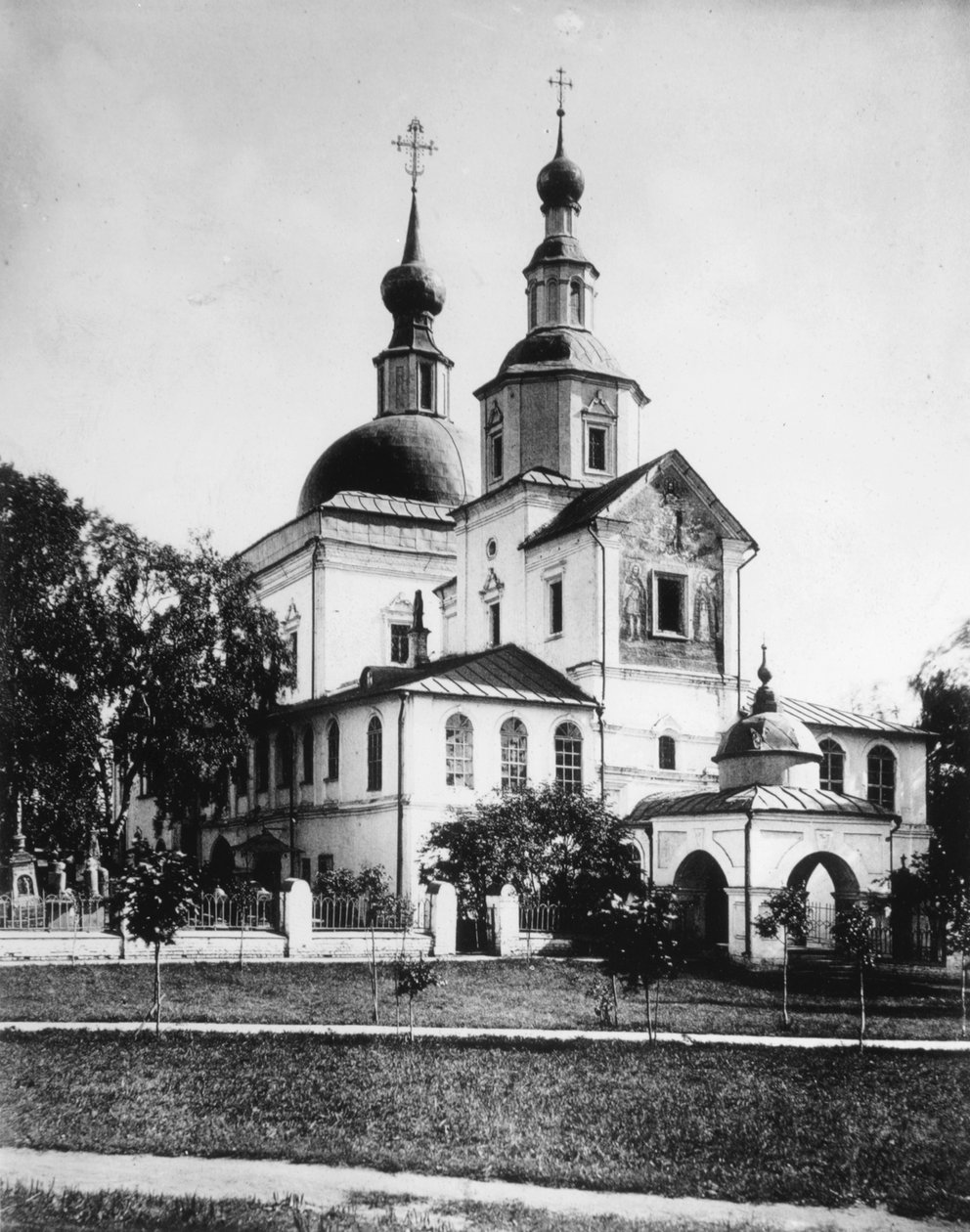 Danilov Monastery, Moscow, Russia, 1882 by Scherer Nabholz and Co