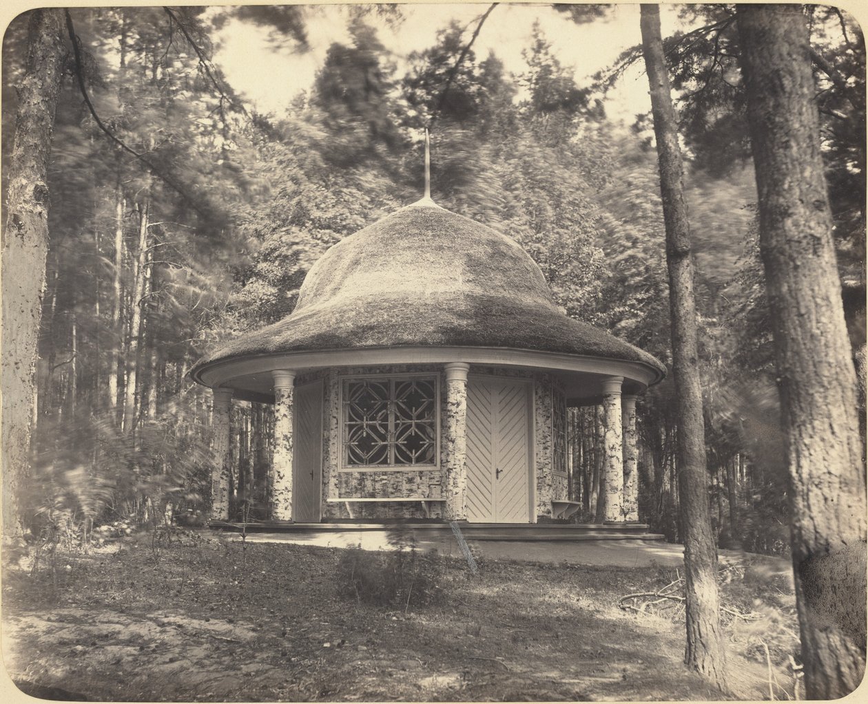 Gazebo in the Forest Near Moscow by Scherer and Nabholz