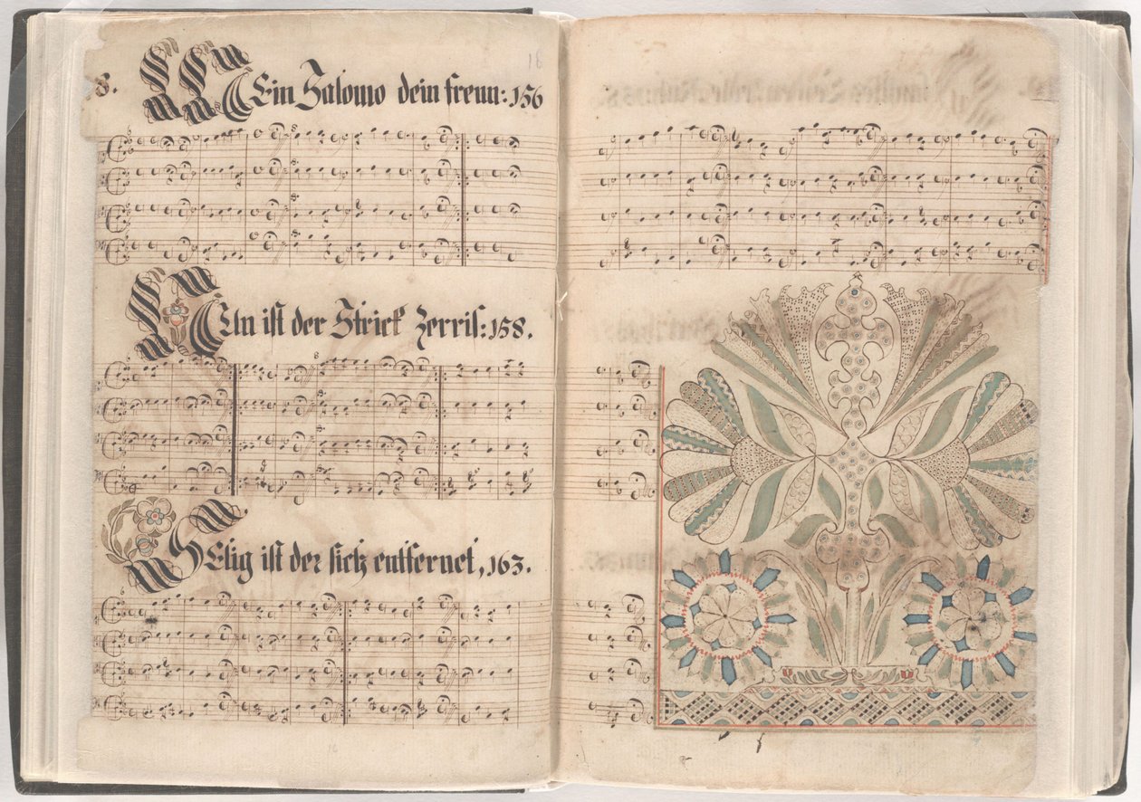 Pages from a Hymnal by School American
