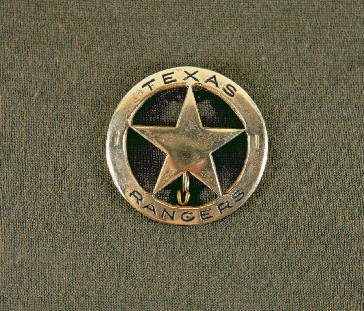 Texas Rangers Badge by School American