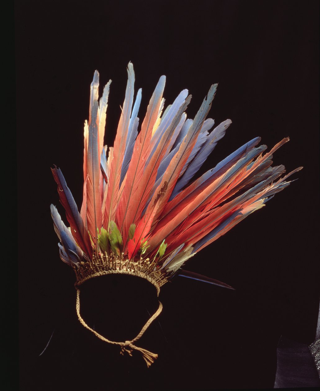 Headdress, before 1853 by School Brazilian