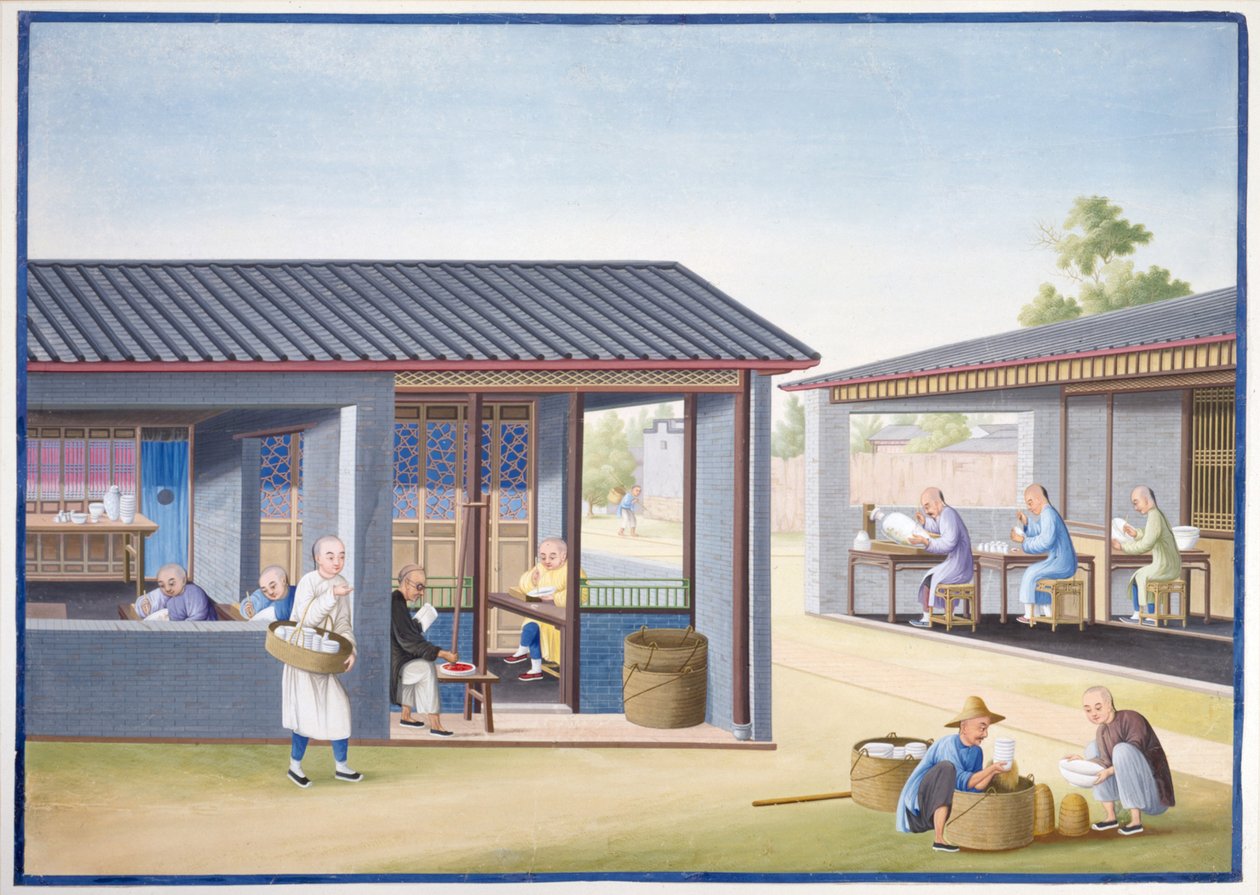 An Enamelling Studio by School Chinese