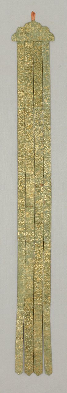 Banderole, c.18th century by School Chinese