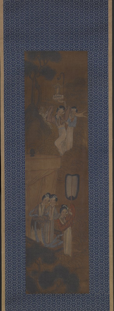 Five Women in a Procession by School Chinese