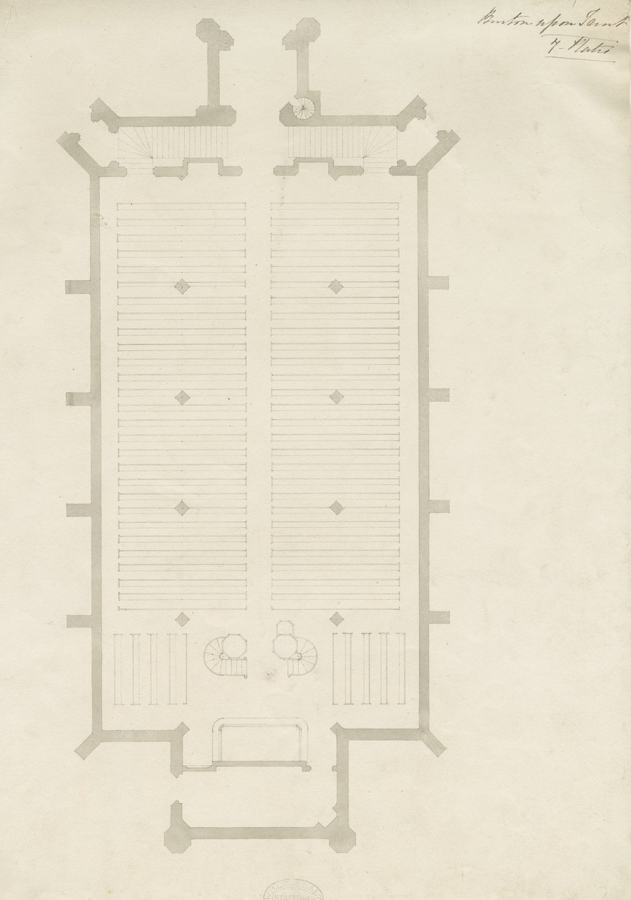 Burton-upon-Trent - Holy Trinity Church by School English