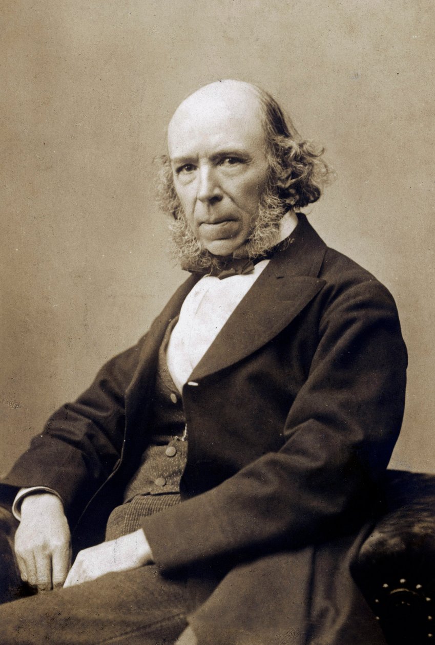Herbert Spencer, c. 1890 by School English