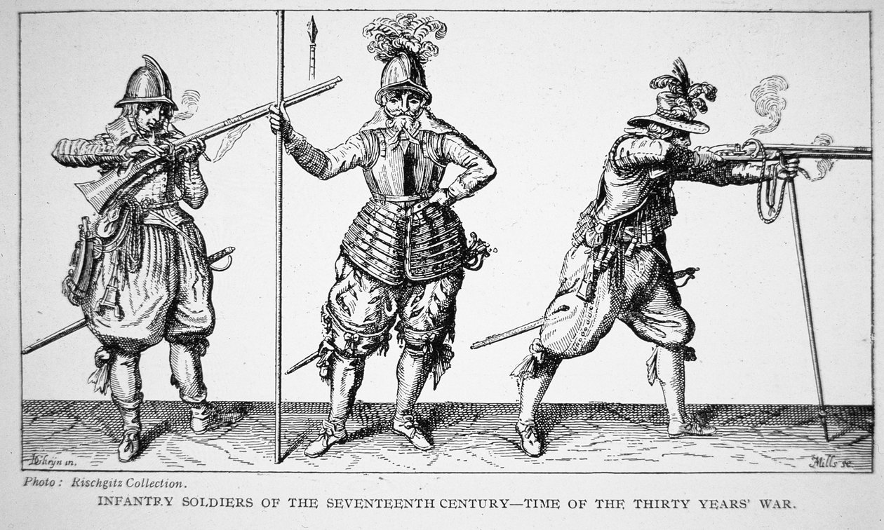 Infantry Soldiers of the Seventeenth Century - Time of the Thirty Years
