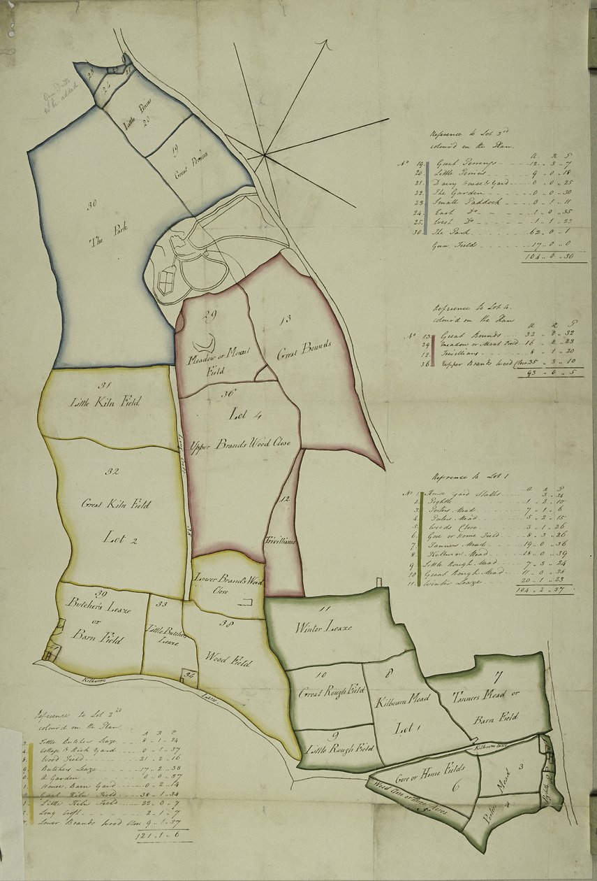 Map of Willesden, London by School English