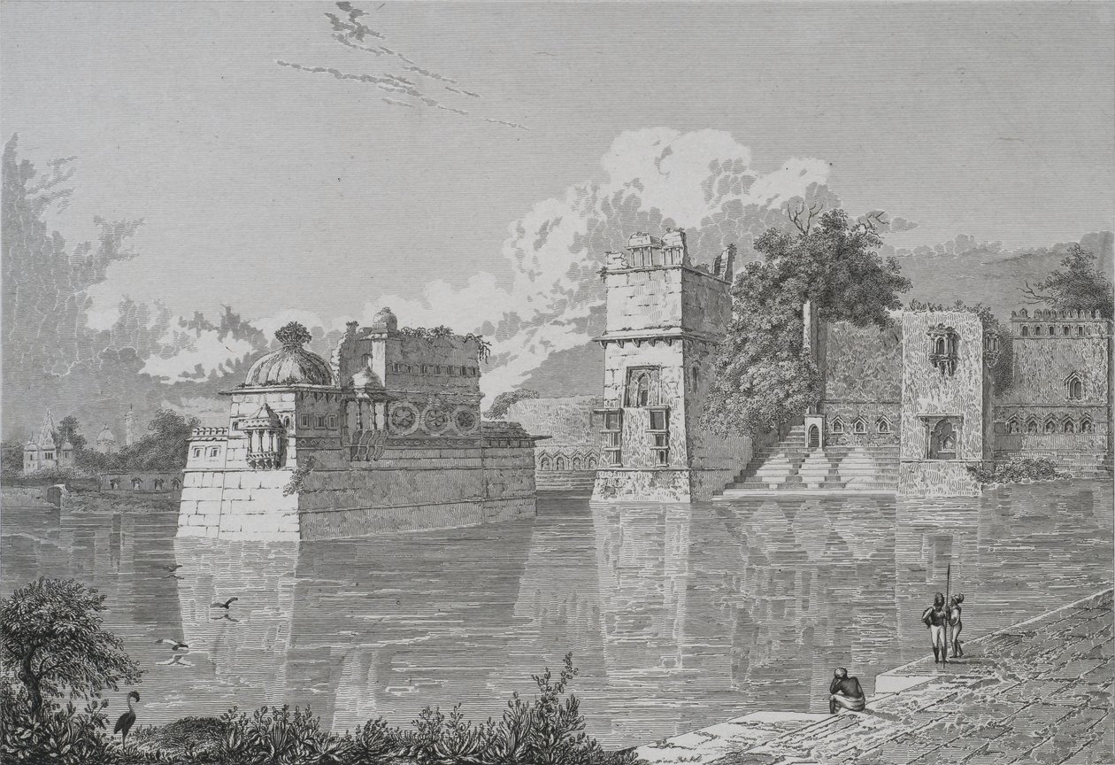 Palace of Ranee Bheem and Pudmundi in Cheetore (Chitor, Udaipur State) by School English