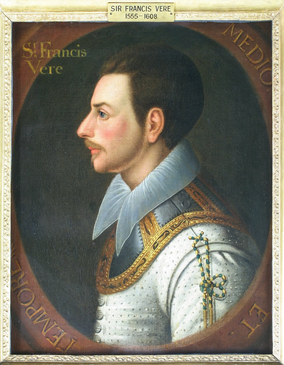 Portrait of Sir Francis Vere by School English
