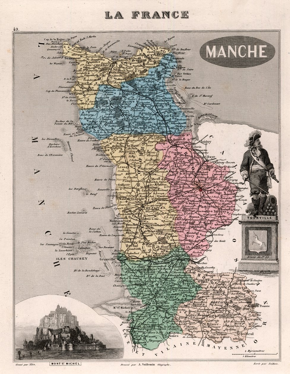 Map of the Region of 
