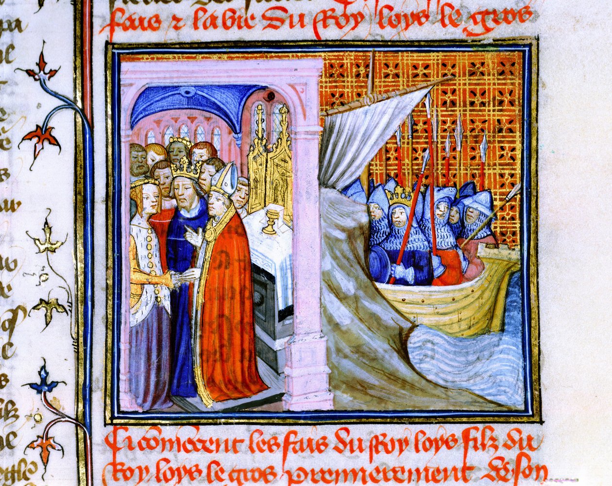 Marriage of Eleanor of Aquitaine and Louis VII of France (1137) and Embarkation for Second Crusade 1147-1149, from 